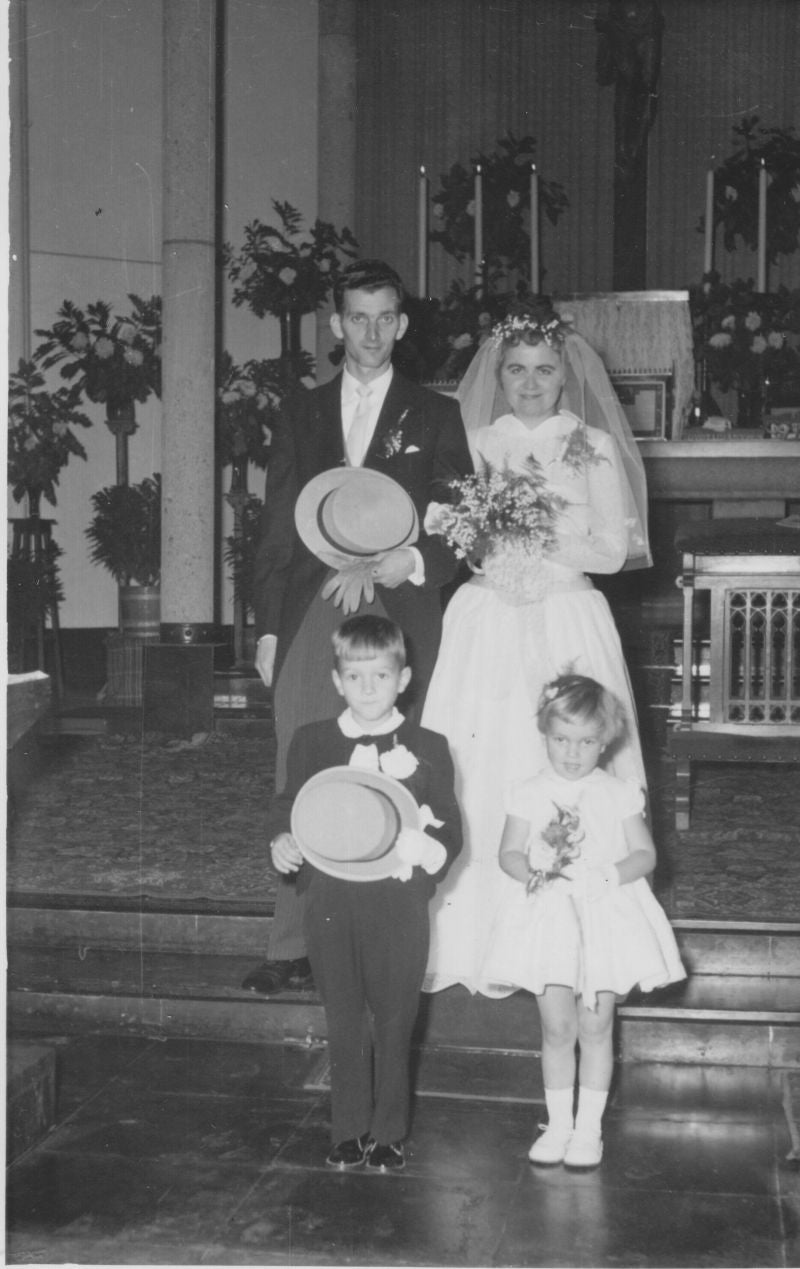 1959 Wim en Joke van den Hoogen de Klein. (Jan en Tonnie vd Hoogen)