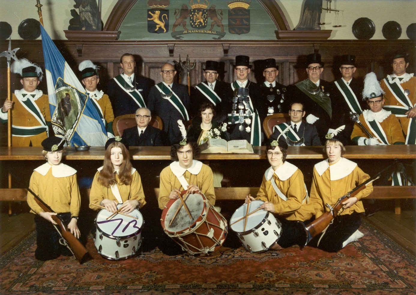 Gilde koning Gerrit  Boeijen 1971 