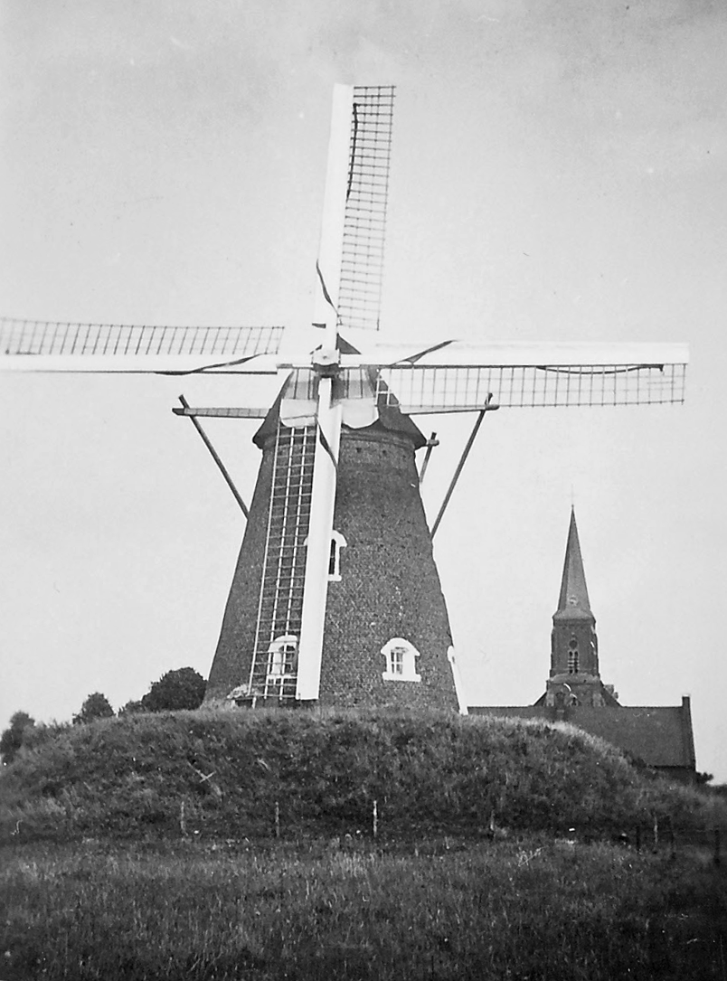 vooraanzicht molen 1918
