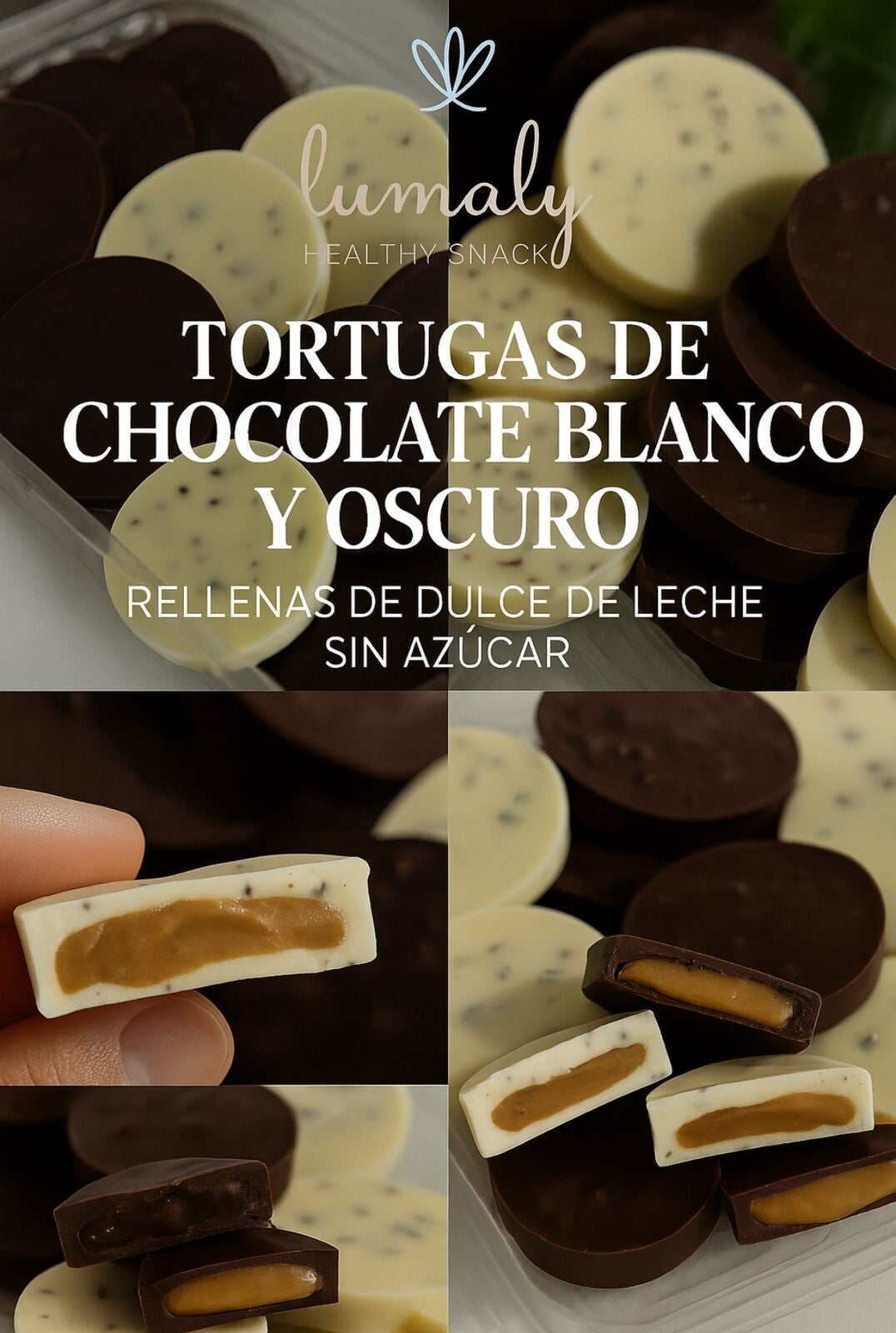 Tortugas de chocolate