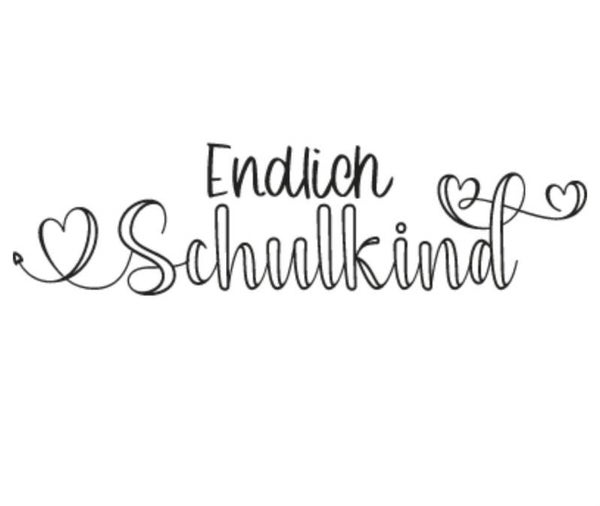 Endlich Schulkind