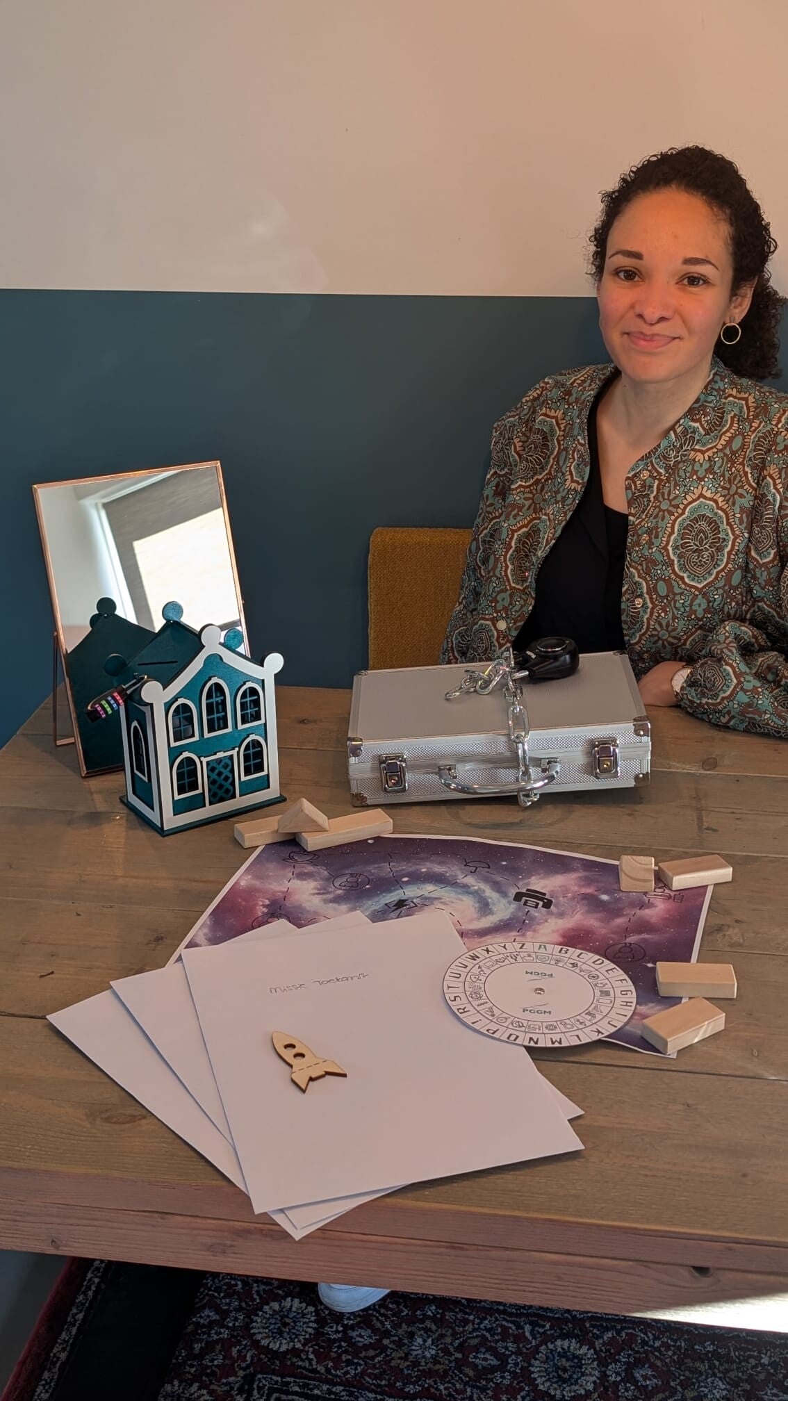 Sharon met een escapespel