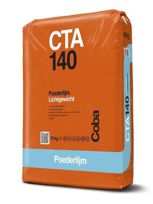 Tegel poederlijm CTA140 - 25KG