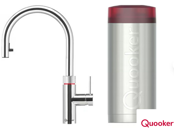 Quooker Flex met COMBI+ boiler 3-in-1 kraan