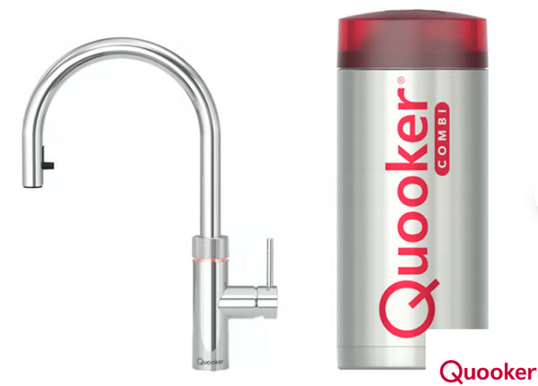 Quooker Flex met COMBI boiler 3-in-1 kraan