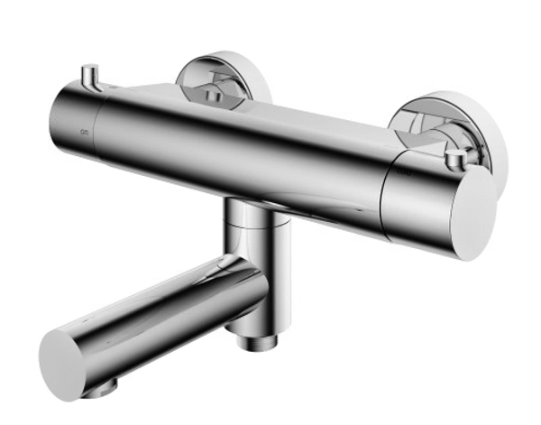 HB Thermostatische Badmengkraan uitloop Chroom
