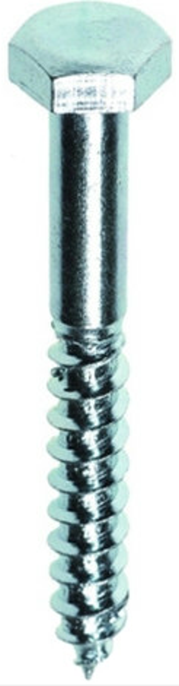 Fis Profi houtdraadbout verzinkt zeskantkop 10.0 x 120