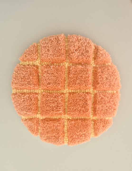 Wandhanger ruitjes lente