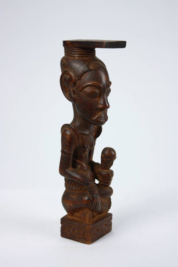 Lot A93 - Kuba Ndop Royal Portrait Figure