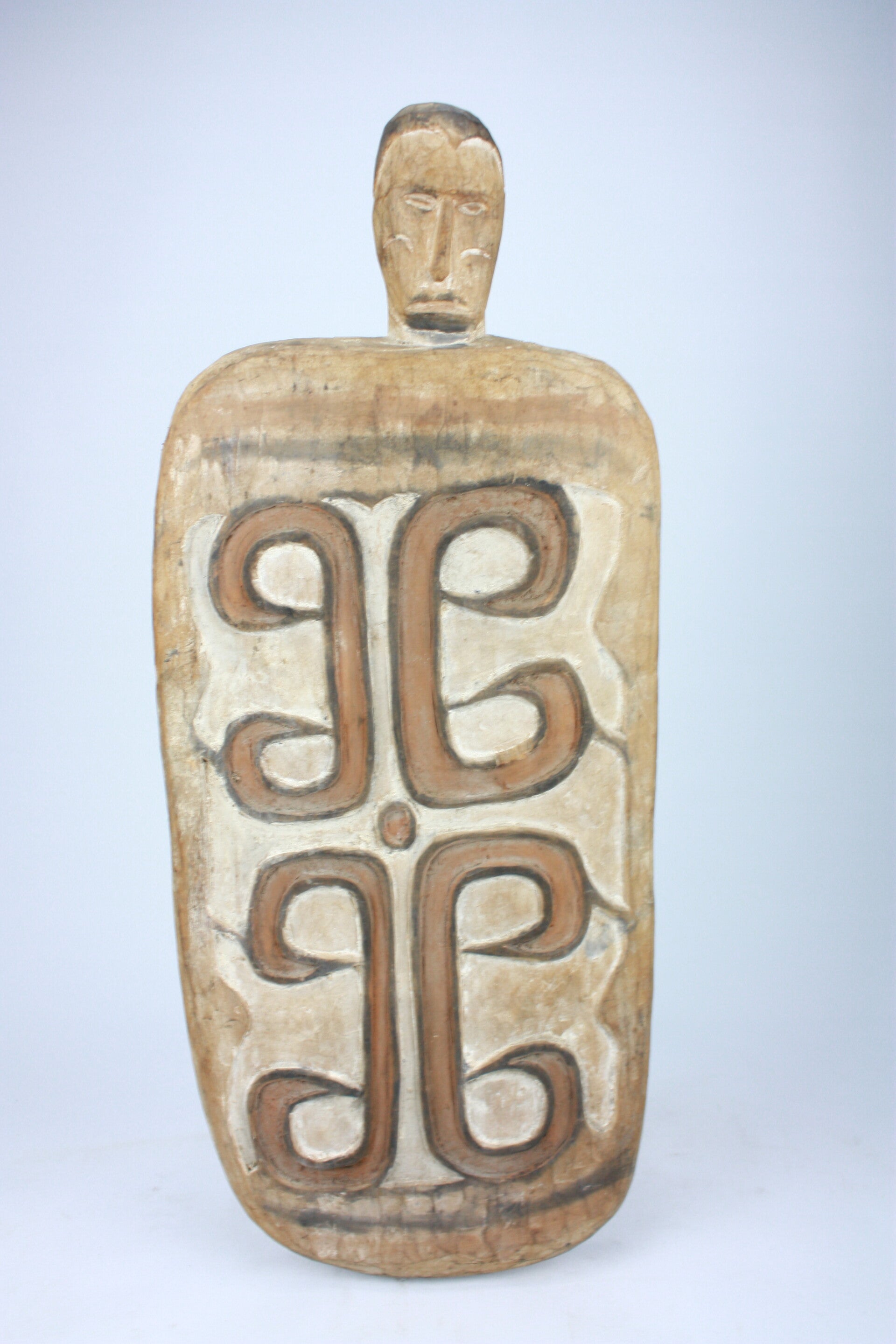 Lot O2 - Asmat Ancestor Shield