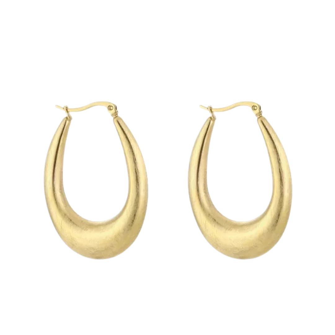 Classic oorbellen - Goud