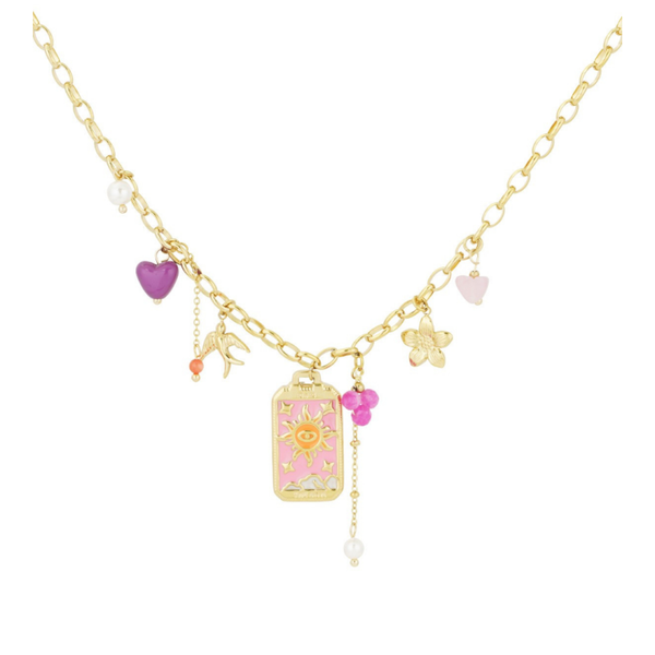 Bedelketting love dust - Goud