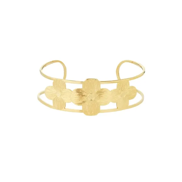TikTok Bohemian Flower Bracelet - Goud