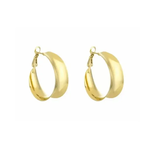 TikTok Chique Hoops Medium - Goud