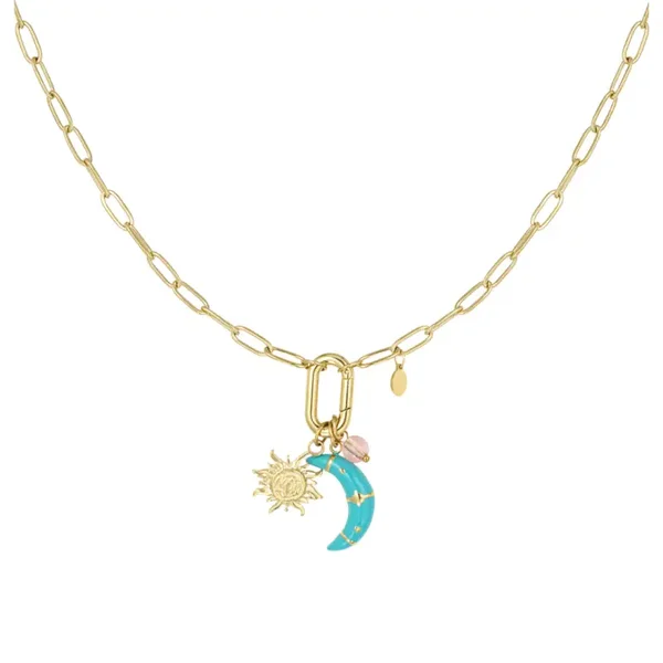TikTok Schakelketting Moonlight - Goud