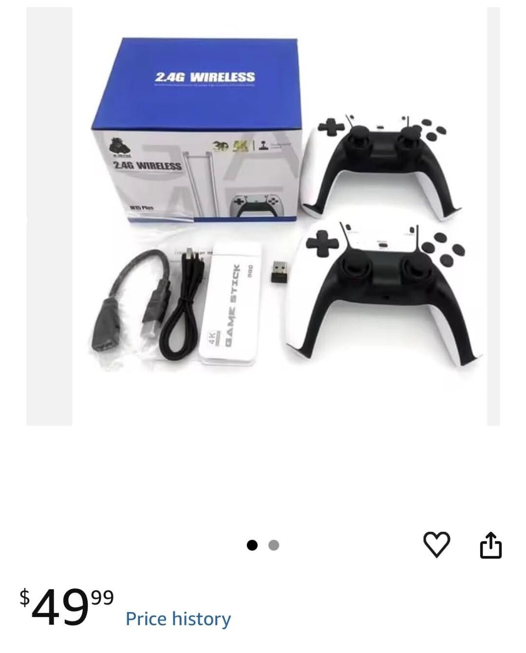 M7.  M15 Pro 2.4G Wireless Game Stick