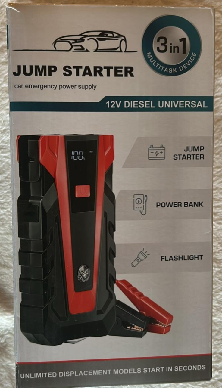 M 84.  Scatach 011 3000A Car Battery Jump Starter,