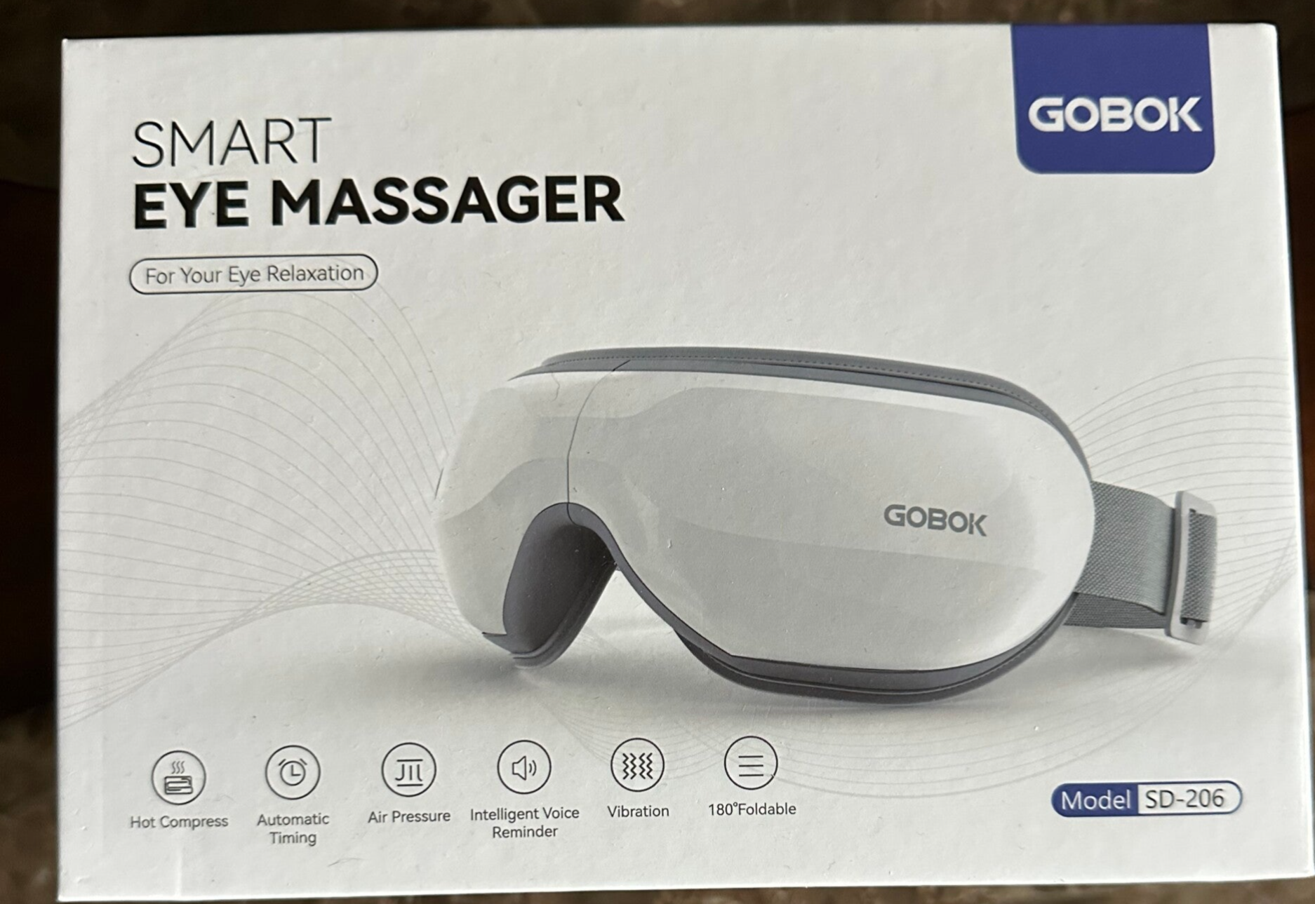 D1.  Gobok SD-206 smart eye massager.