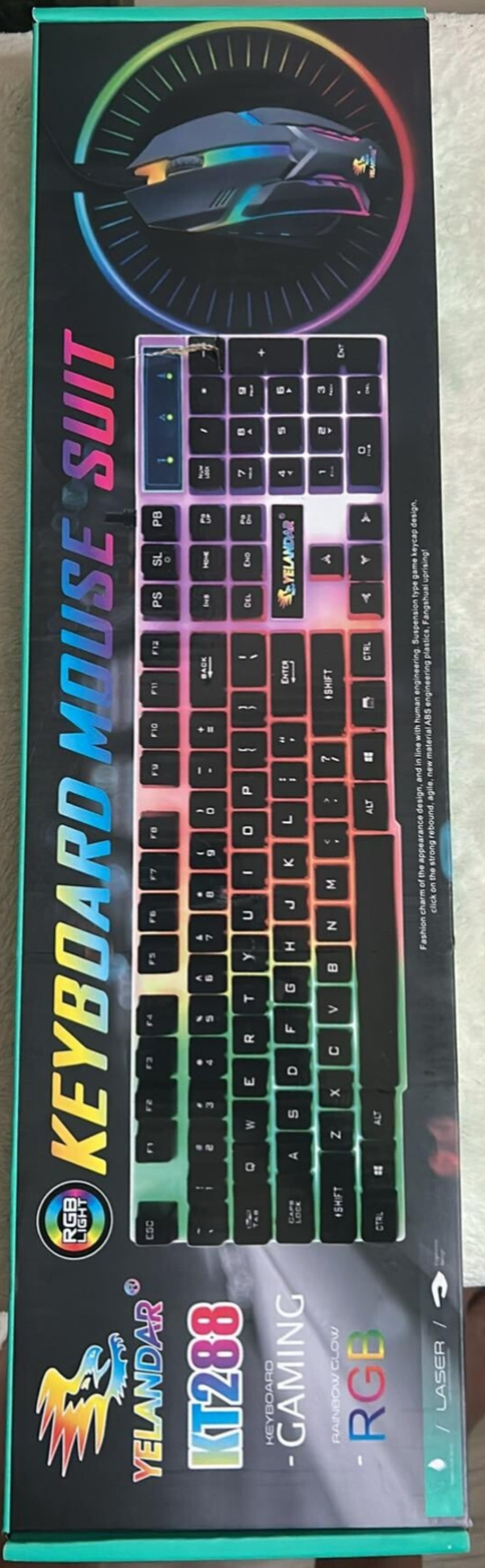 M95,  Yelandar KT288 Gaming Keyboard and Mouse Set