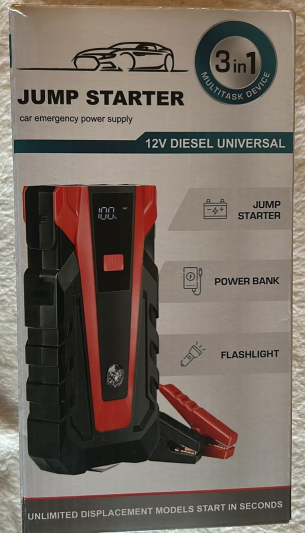 M 84.  Scatach 011 3000A Car Battery Jump Starter,