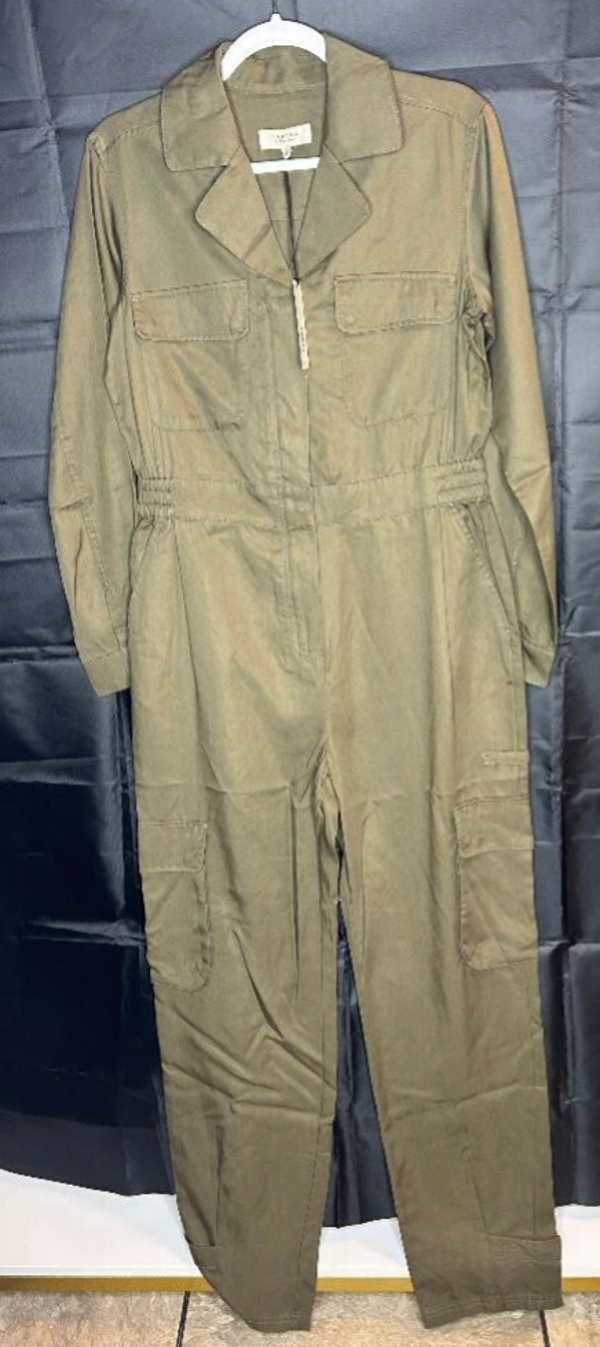 Martha Stewart Relaxed Utility Jumpsuit Size Small