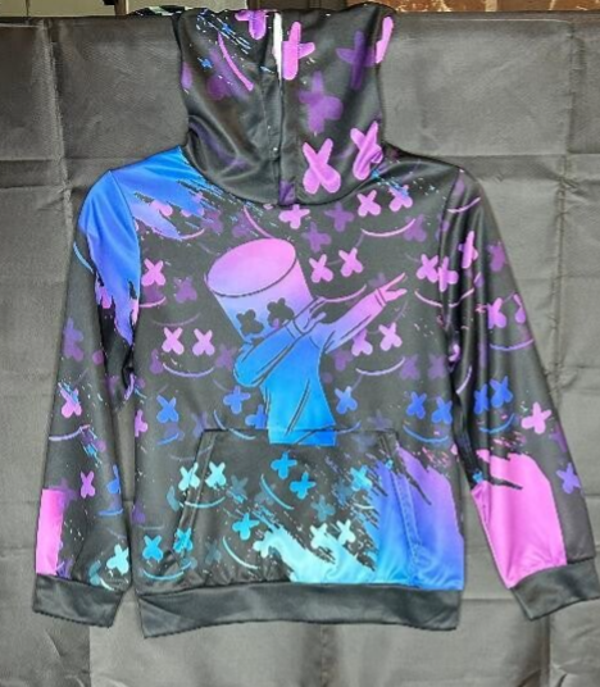 Marshmello colorful Graphic Hoodie