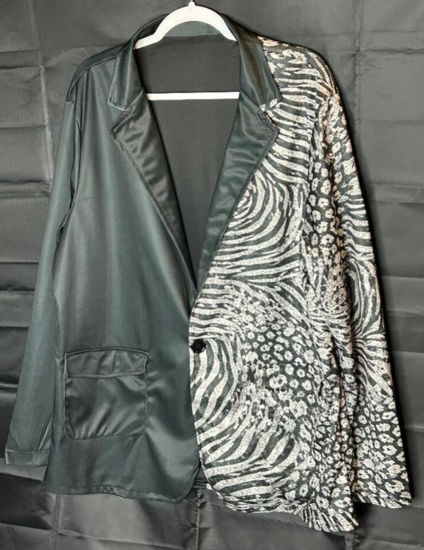 Animal Print Blazer