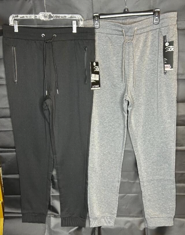 J.Come New Black and Grey Joggers with tags