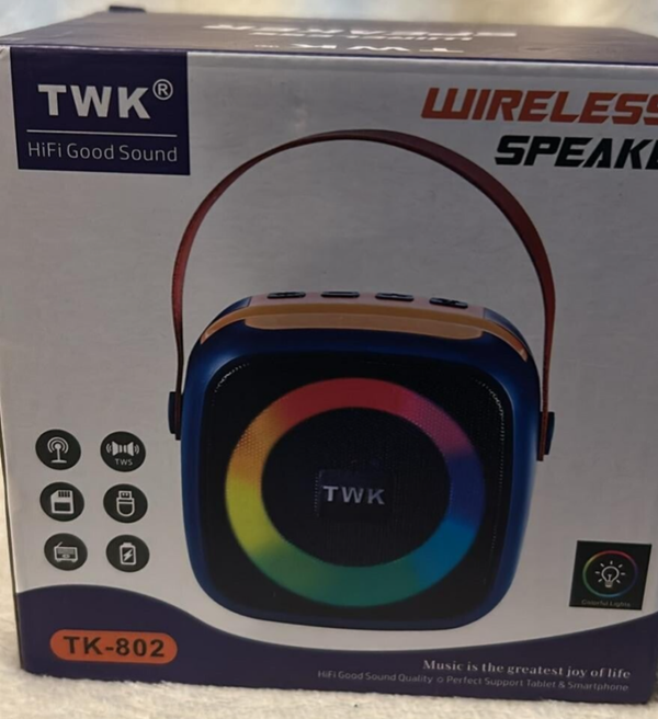M89.  TWK TK-802 portable Bluetooth speaker