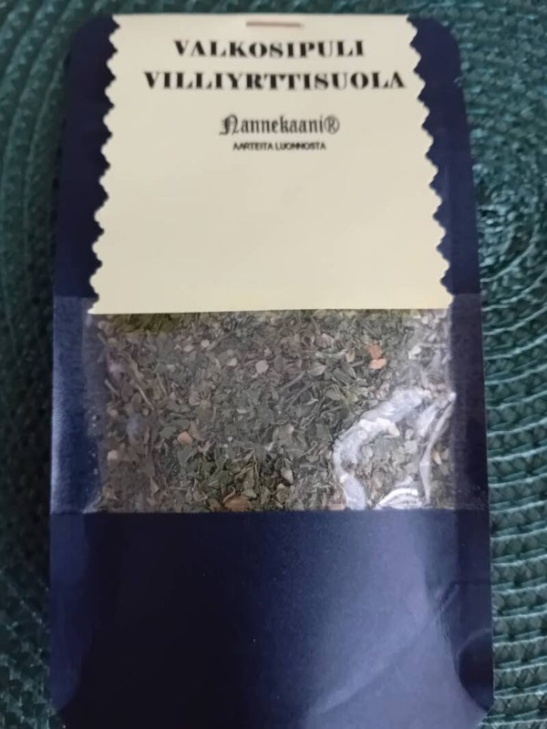 Valkosipuli villiyrttisuola 15g