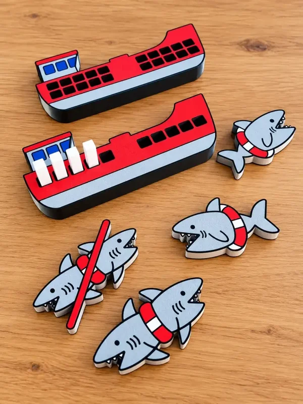 Rekenhulpmiddelen – Kadet | Brug over 20 🚢🦈