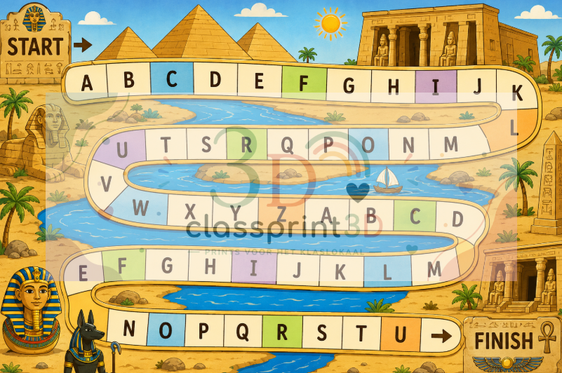 Letter- & woordenspel: Oude Egypte