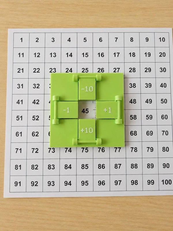 Wiskundig 100 veld rekenhulpmiddel set van 2