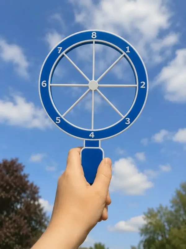 Oktameter om wolken te observeren