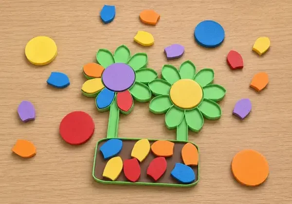 Bloemen kleuren en patronen