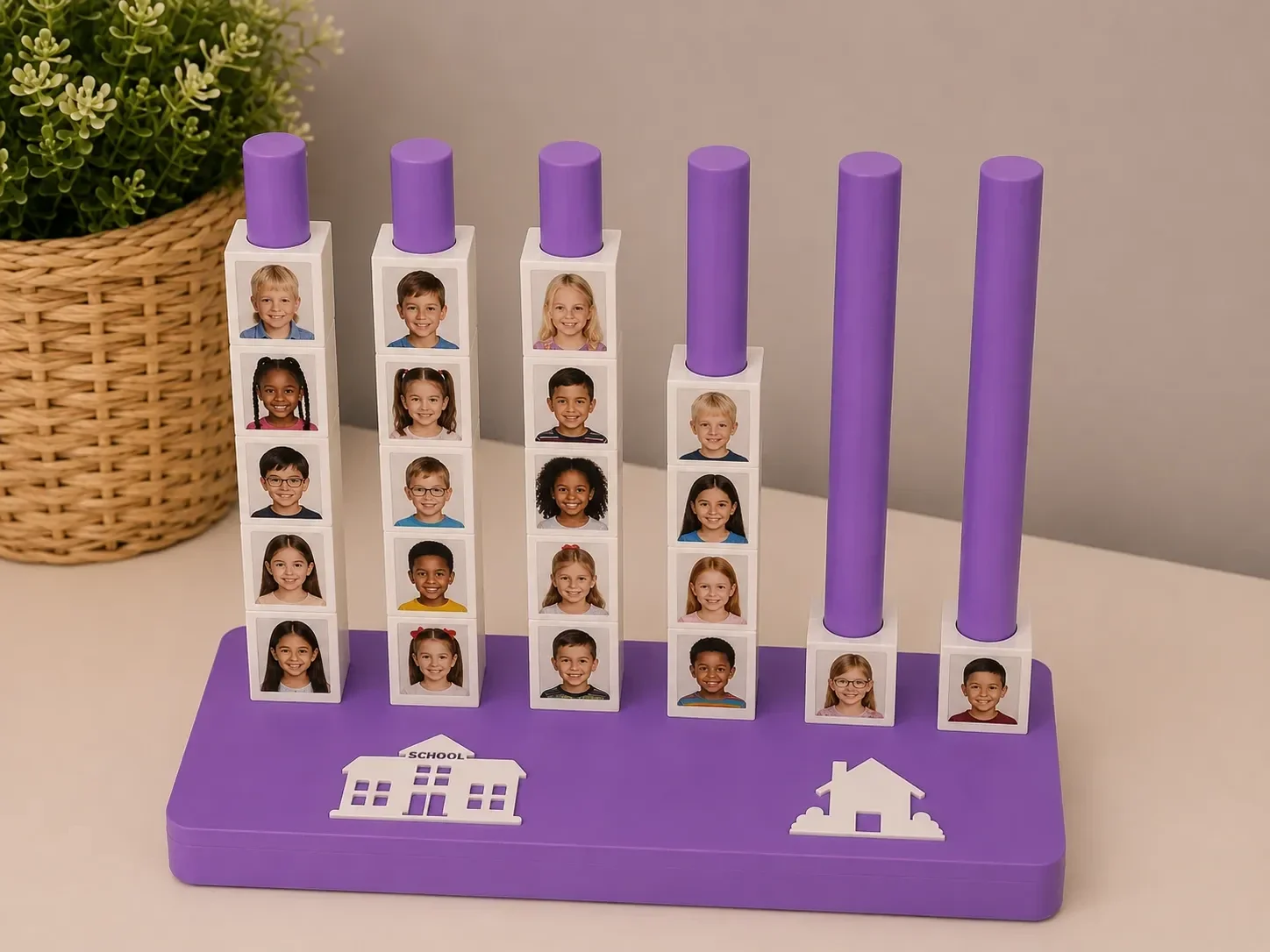 Aanwezigheidskalender 24 leerlingen