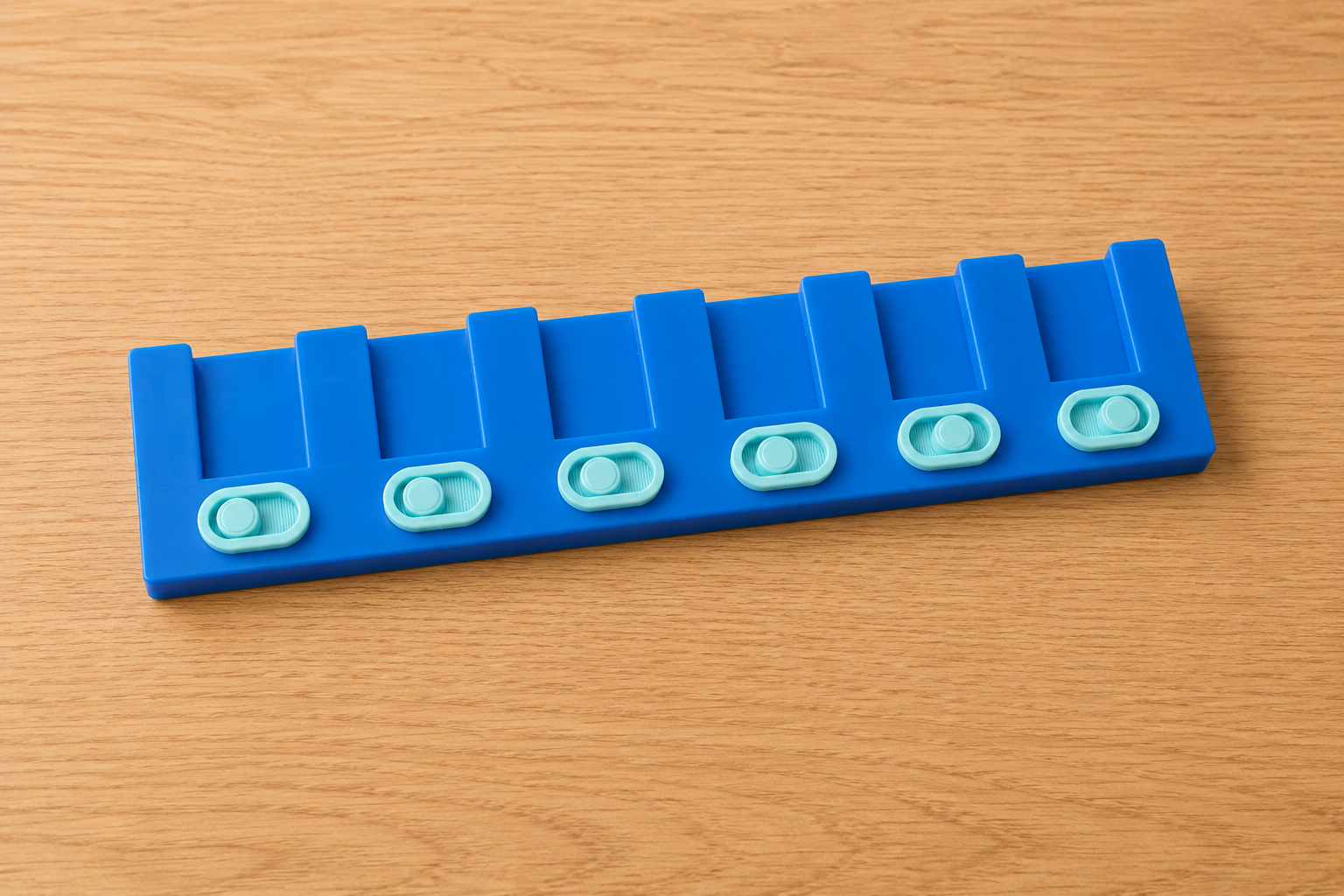 Individuele daglijn met schuifjes voor in de klas of op school