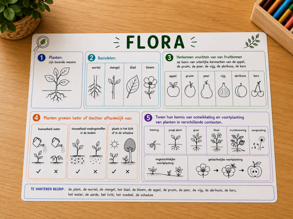 Onderzoek planten volgens nieuw leerplan 2e kleuterklas