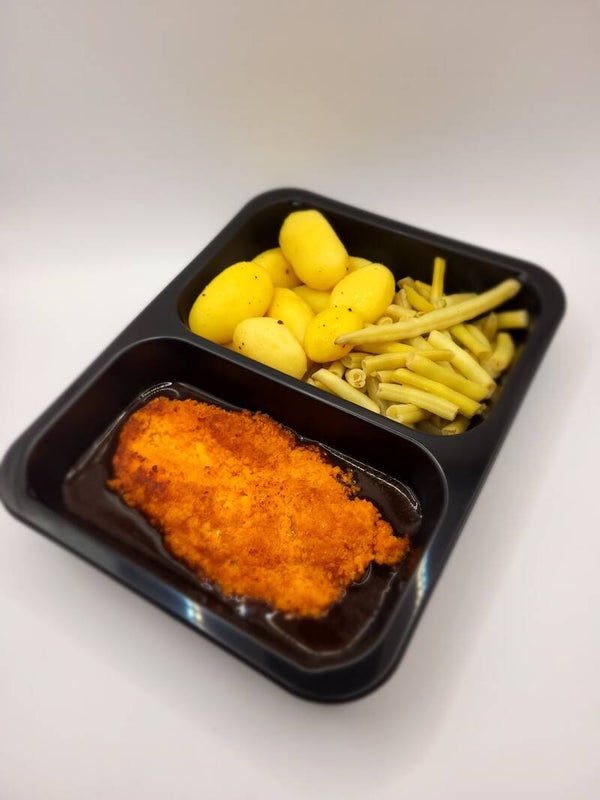 Kipschnitzel, Boterbonen