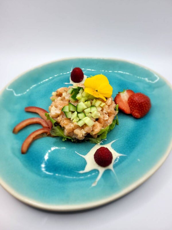 Tartaar Van zalm &Granny smith