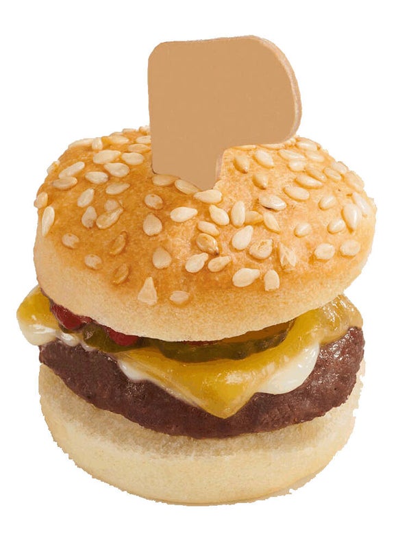 Mini hamburgertjes 6 stuks