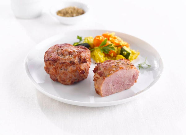 Kalkoennootjes, champignonsaus