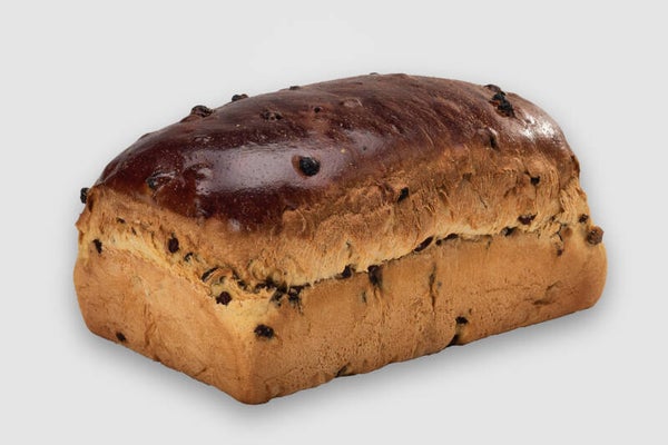 Klein rozijnenbrood