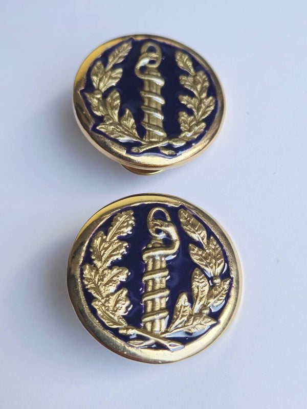 Insigne de col: Chirurgiens Dentistes du Service de Santé.