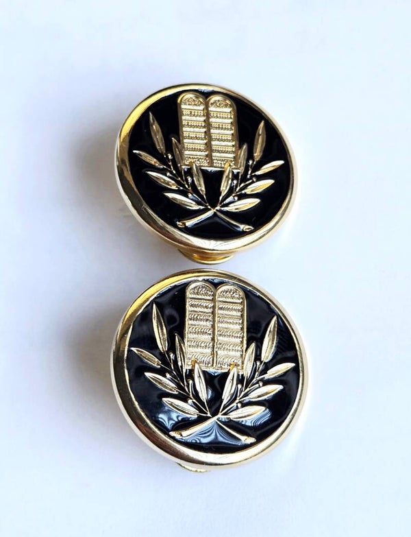 Insigne de col: Aumônier Israélite.