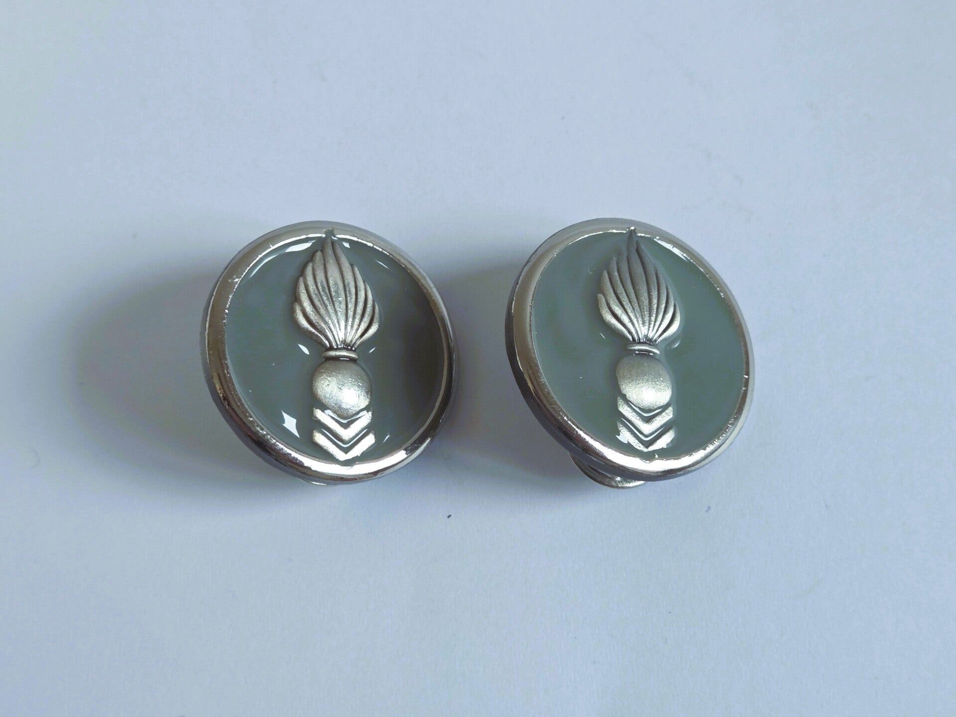 Insigne de col: Corps technique et administratif.