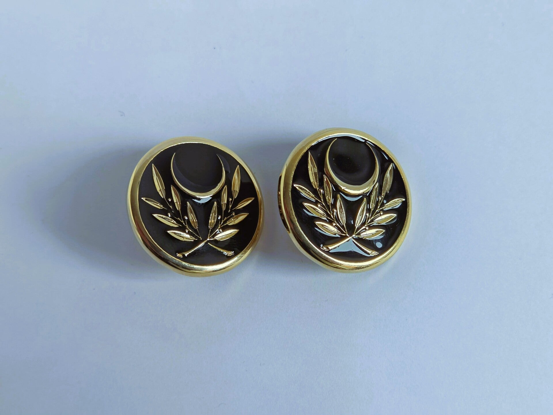 Insigne de col: Aumônier Musulman.