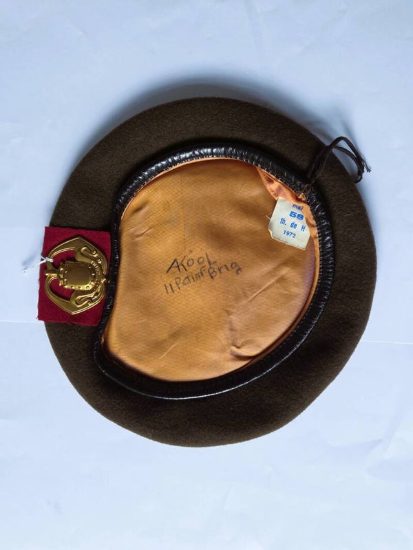 KL baret Infanterie 1972.