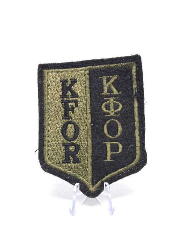 KFOR patch.