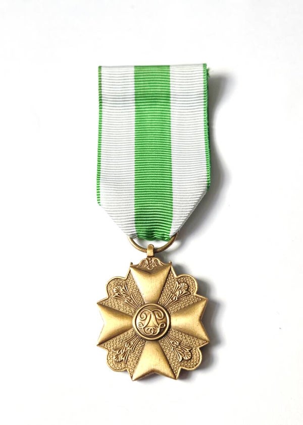 Burgerlijke medaille 3° klasse brandweer.